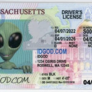 Massachusetts Fake ID