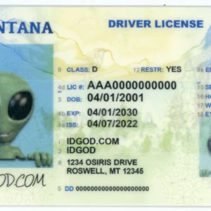 Montana Fake ID