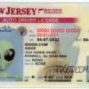 New Jersey Fake ID