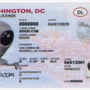Washington DC Fake ID
